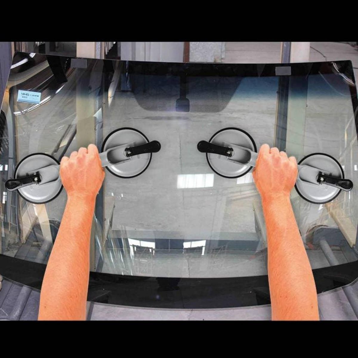 PROPLUS ProPlus Appareils de levage par aspiration 2 ventouses 2 pcs Aluminium