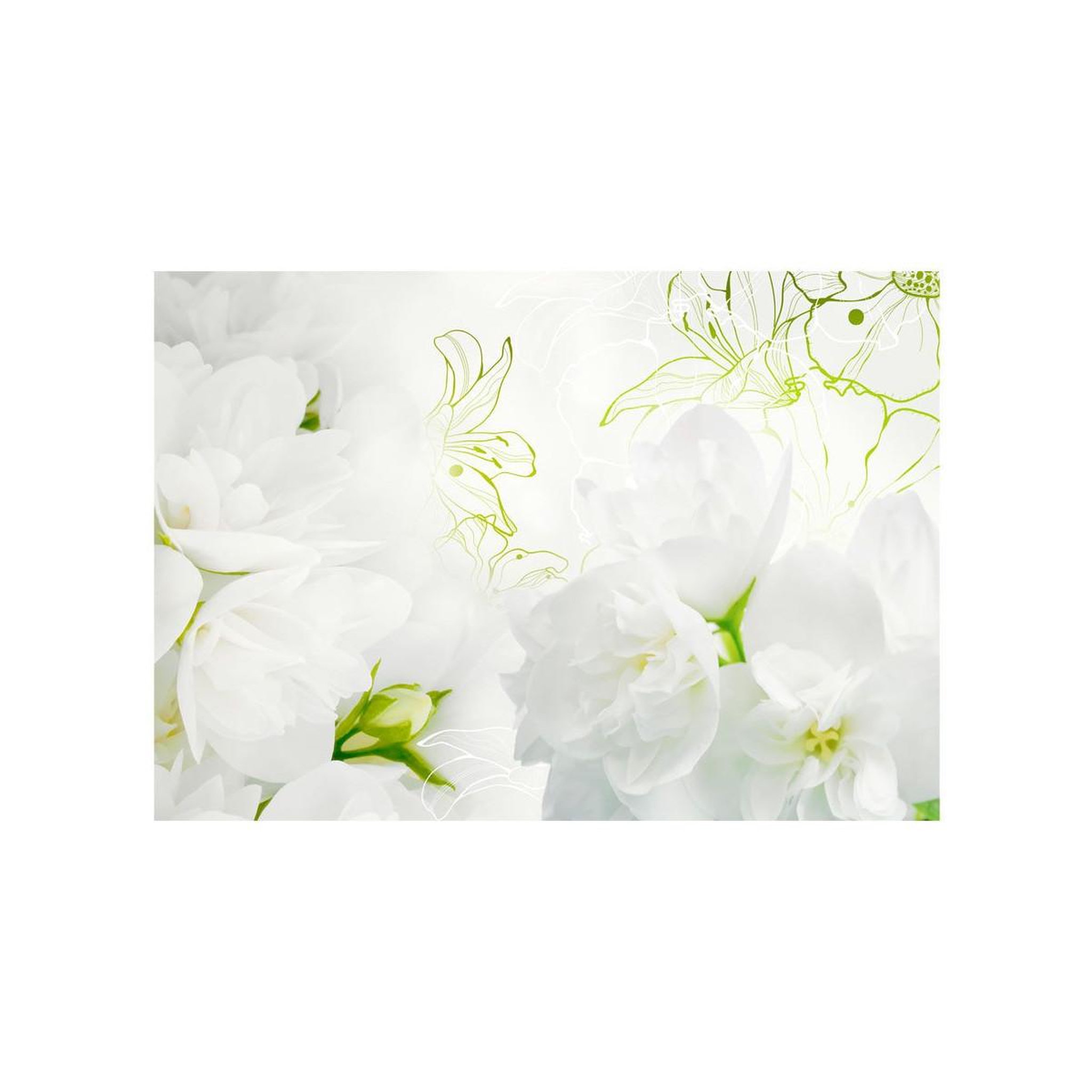 Voir la diapositive 2 : Paris Prix Papier peint  jasmine