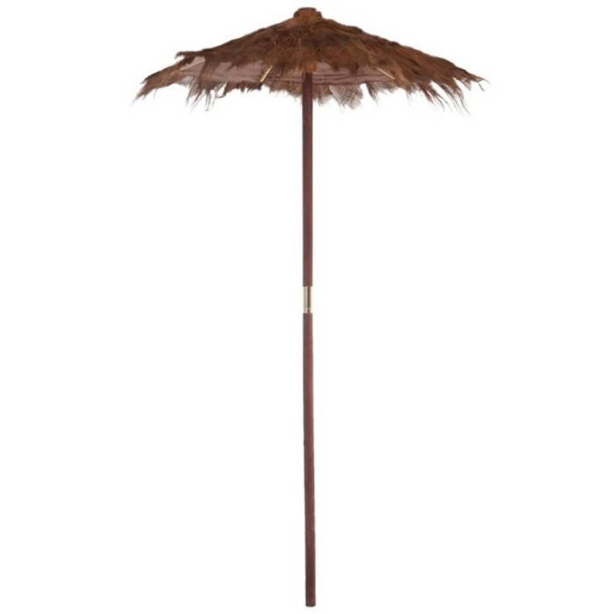 Paris Prix Parasol en Bois  Cocotier  150cm Marron