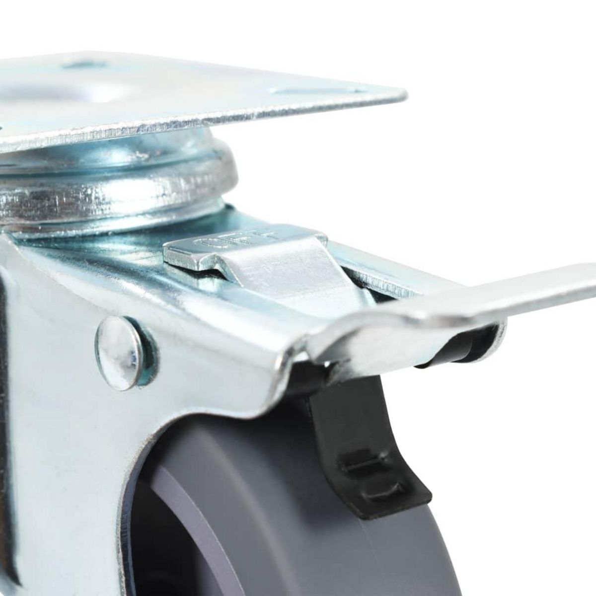 VIDAXL 24 pcs Roulettes pivotantes 75 mm