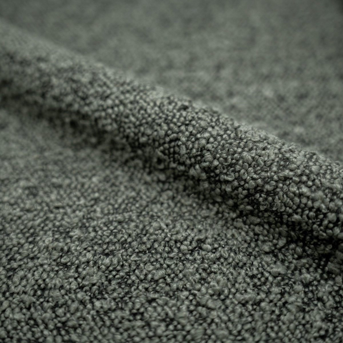 Rendez vous déco Lot de 2 chaises pour îlot central en tissu bouclé beige 63,5 cm - Iris