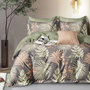 Voir la diapositive 1 : Home collection Parure housse de couette 100 % percale de coton 80 fils Téralis