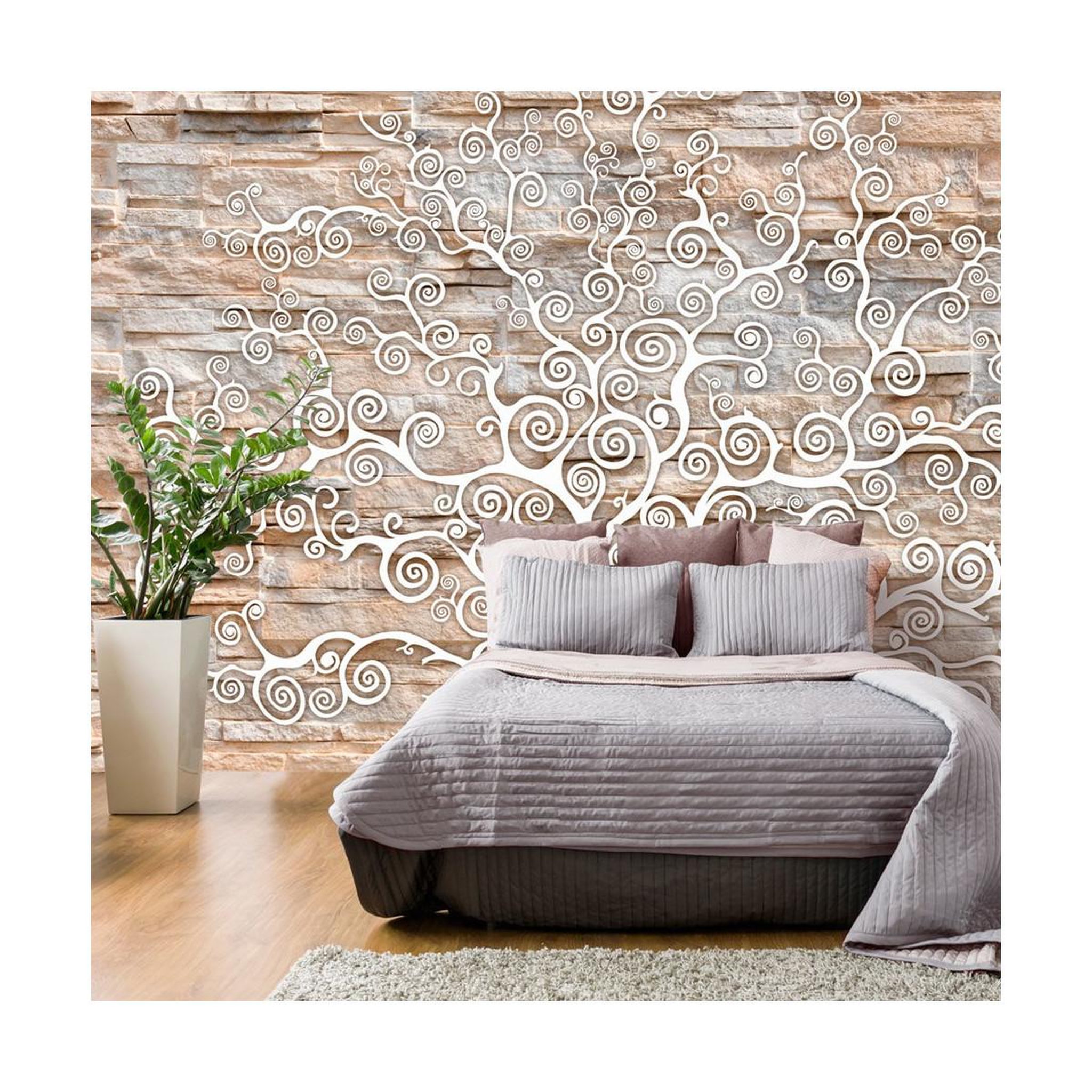 Voir la diapositive 1 : Paris Prix Papier Peint  Stone Tree