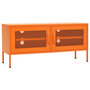 Voir la diapositive 2 : VIDAXL Meuble TV Orange 105x35x50 cm Acier