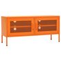 Voir la diapositive 2 : VIDAXL Meuble TV Orange 105x35x50 cm Acier