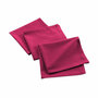 Voir la diapositive 1 : Paris Prix Lot de 3 Serviettes de Table  Mistral  40x40cm Fuchsia