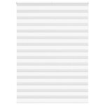 VIDAXL Store zebre blanc 155x230 cm largeur du tissu 150,9cm polyester
