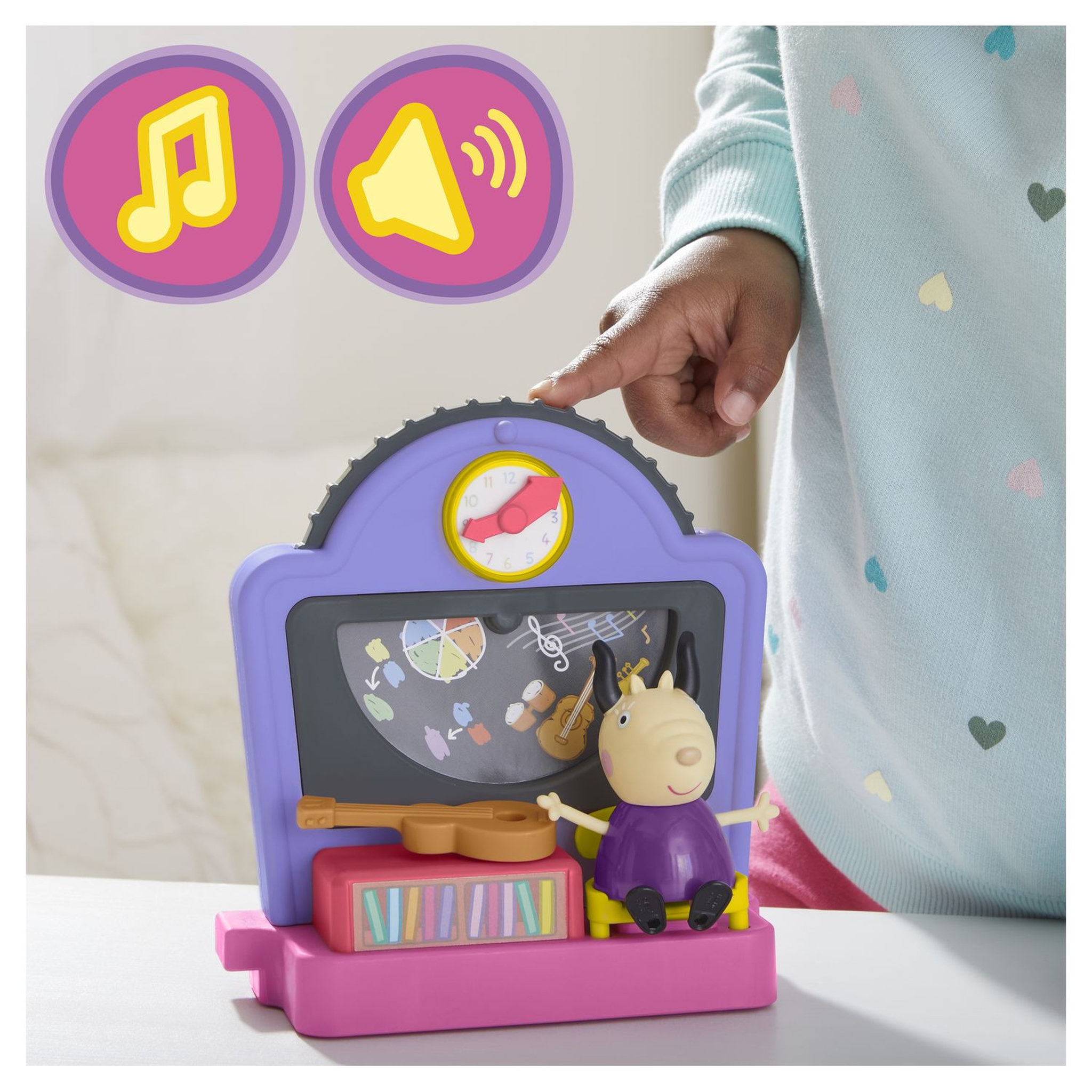 Voir la diapositive 5 : HASBRO Coffret La salle de classe Peppa Pig avec sons