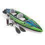 Voir la diapositive 1 : INTEX Kayak 2 Personnes  Challenger  351cm Vert & Bleu