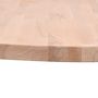 Voir la diapositive 3 : VIDAXL Dessus de table Ø50x1,5 cm rond bois massif de hetre