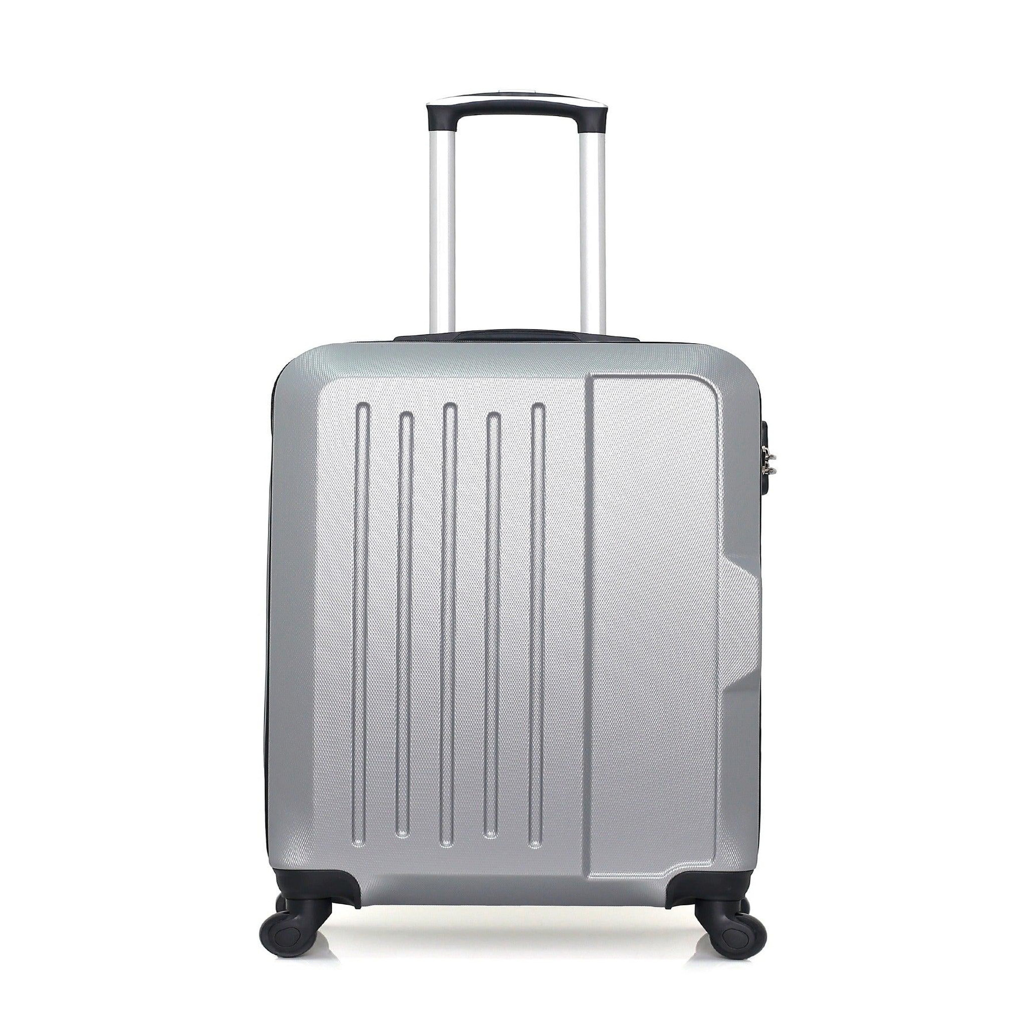 HERO HERO - Valise Weekend VESUVIO 65 cm 4 Roues. Coloris disponibles : Noir, Gris, Vert, Bleu, Rouge, Rose, Beige