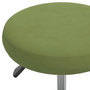 Voir la diapositive 5 : VIDAXL Chaise pivotante de bureau Vert clair Velours
