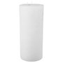 Voir la diapositive 1 : COMPTOIR DE LA BOUGIE Bougie Ronde  Rustic  32cm Blanc