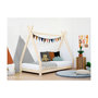 Voir la diapositive 3 : BENLEMI Lit simple en bois NAKANA tipi 90x180cm