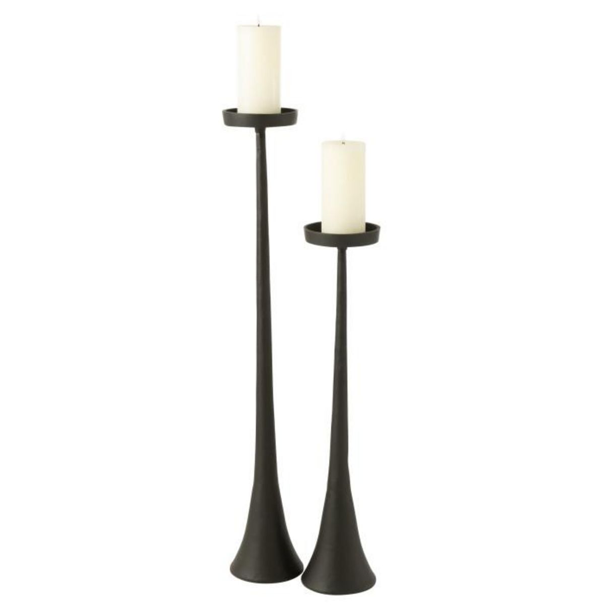 Paris Prix Bougeoir Vintage  Luky  62cm Noir