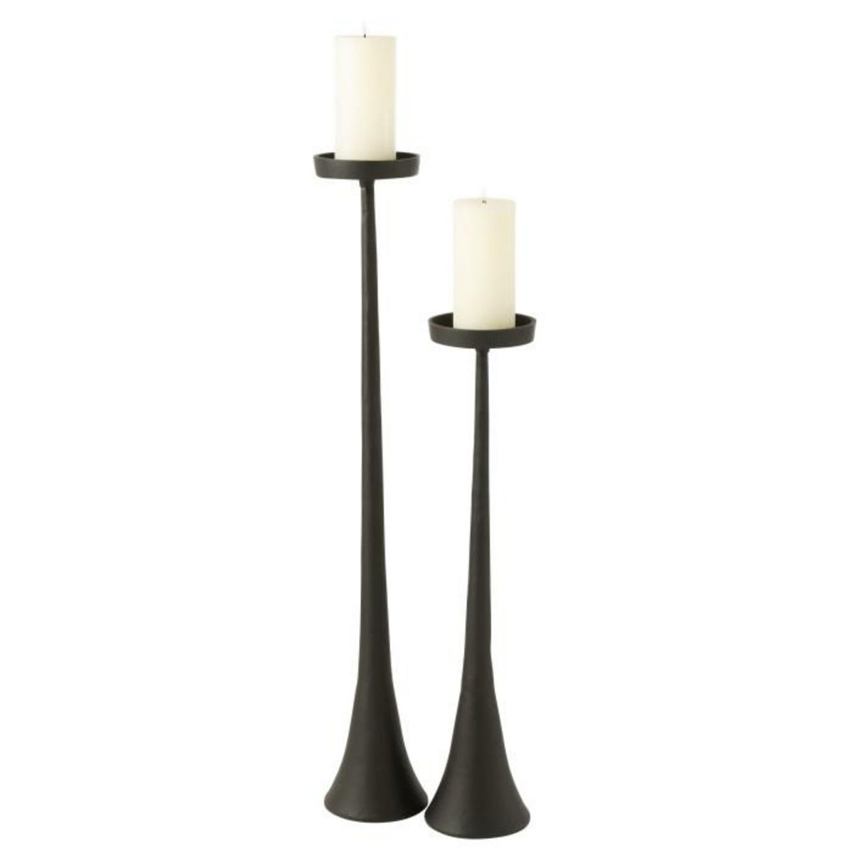 Paris Prix Bougeoir Vintage  Luky  62cm Noir