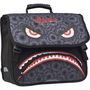 Voir la diapositive 2 : FREEGUN Cartable 38 cm CP/CE1/CE2 noir et rouge 