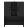 Voir la diapositive 3 : VIDAXL Meuble pour machine a laver Noir 70,5x25,5x90 cm