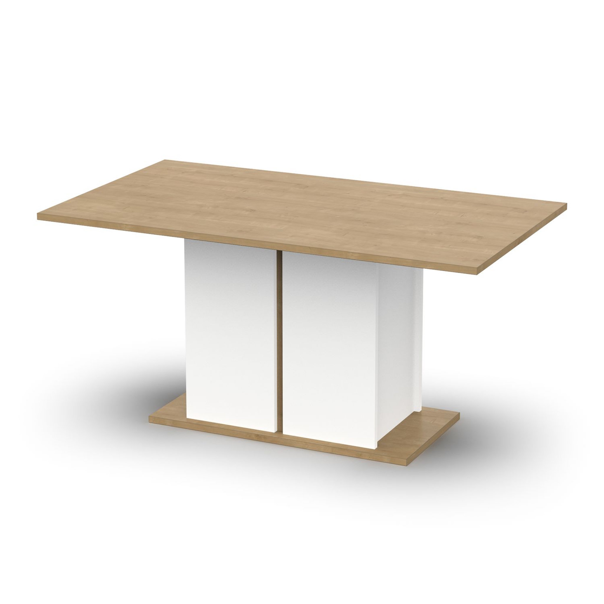 Voir la diapositive 2 : Table de séjour salle à manger fixe L160 cm ILYES