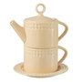 Voir la diapositive 1 : Paris Prix Théière & 1 Tasse Design  Vercer  22cm Pêche