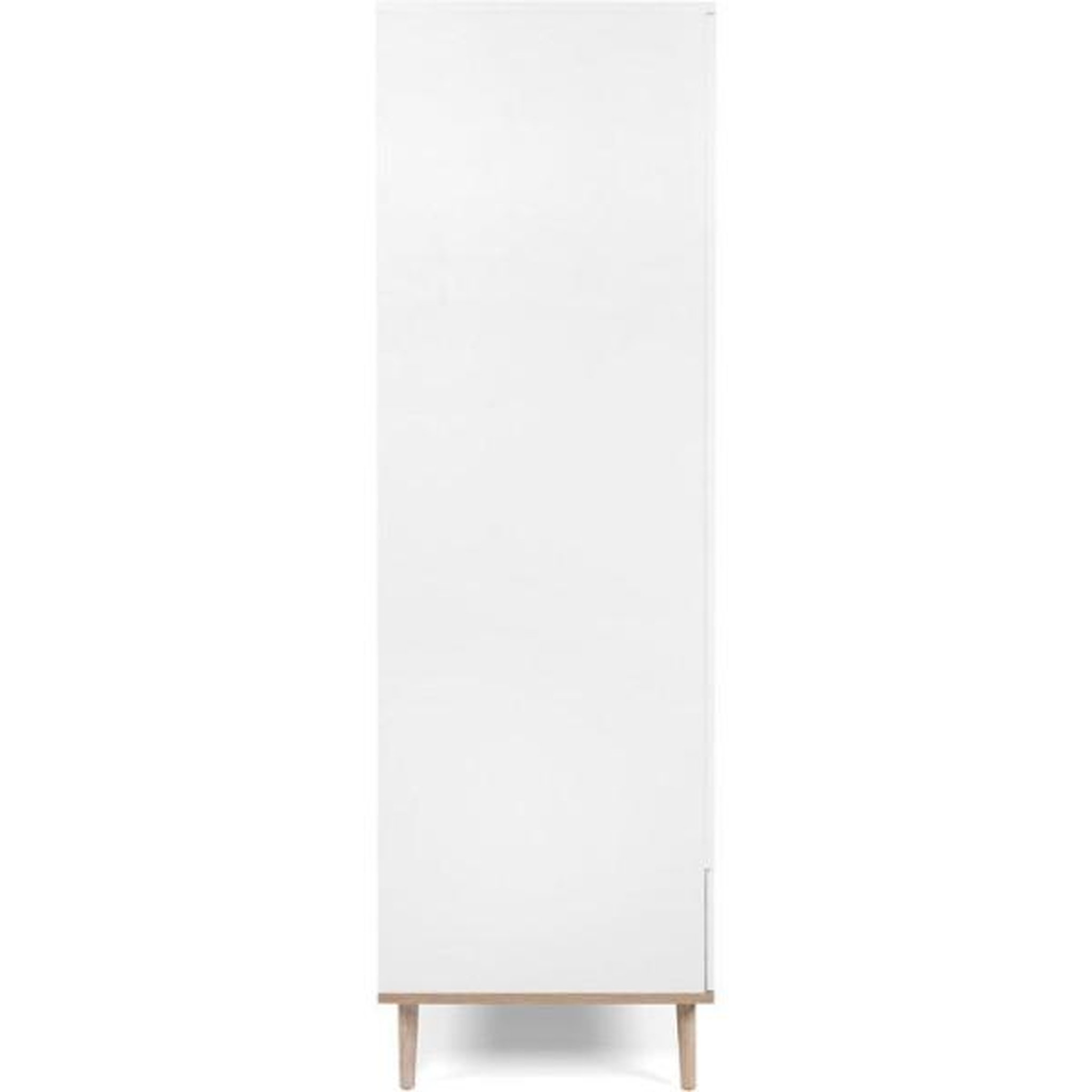 Voir la diapositive 6 : MARKET24 Armoire de chambre - GÖTEBORG 61 - Chene sonoma / Blanc - 2 portes battantes - 90 x 55 x 180 cm
