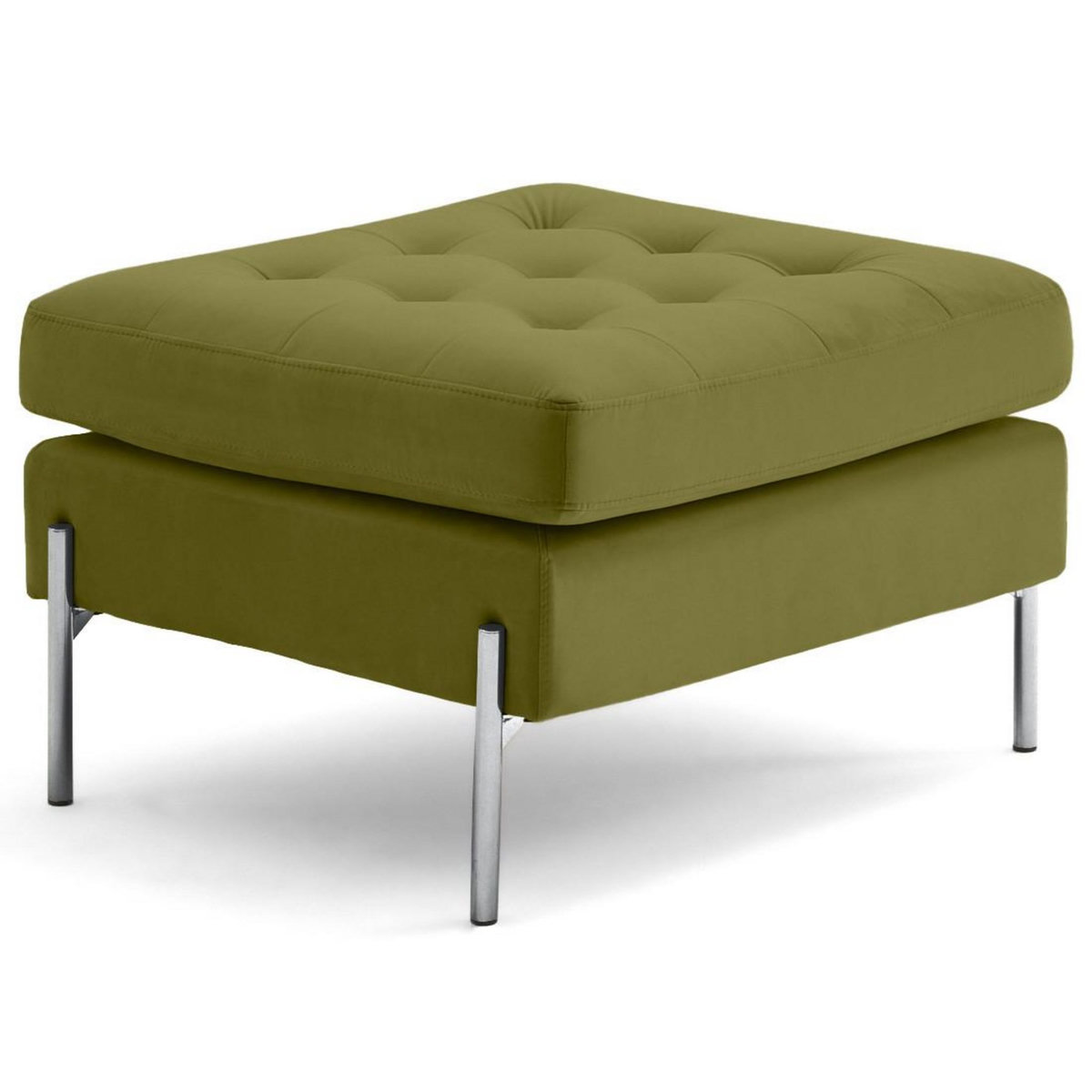 LISA DESIGN Isaure - pouf en velours