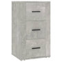Voir la diapositive 2 : VIDAXL Buffet Gris beton 40x33x70 cm Bois d'ingenierie