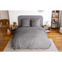 Voir la diapositive 2 : COTE DECO Parure de lit - 100% microfibre lavée