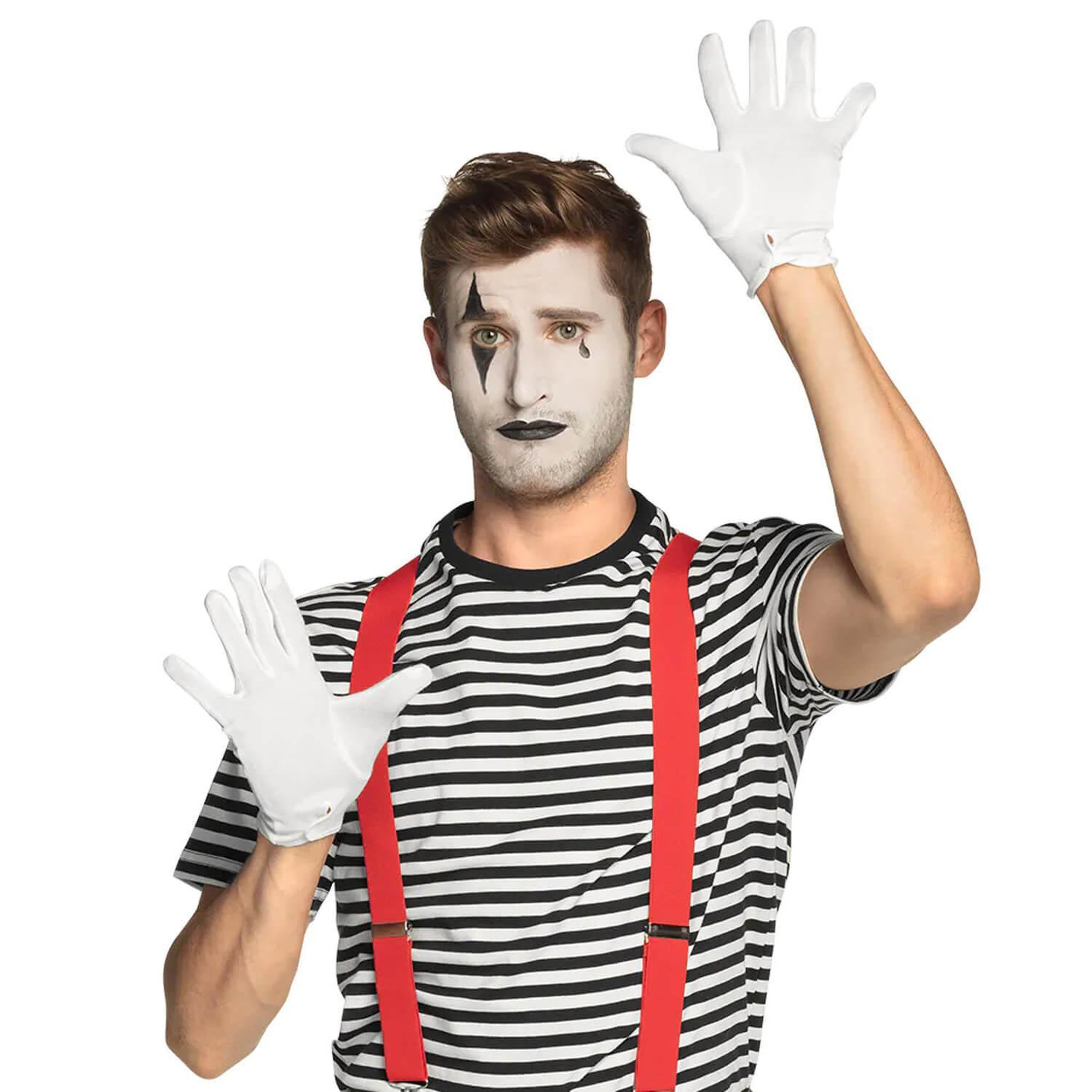 Voir la diapositive 3 : Boland Paire De Gants Blanc Adulte
