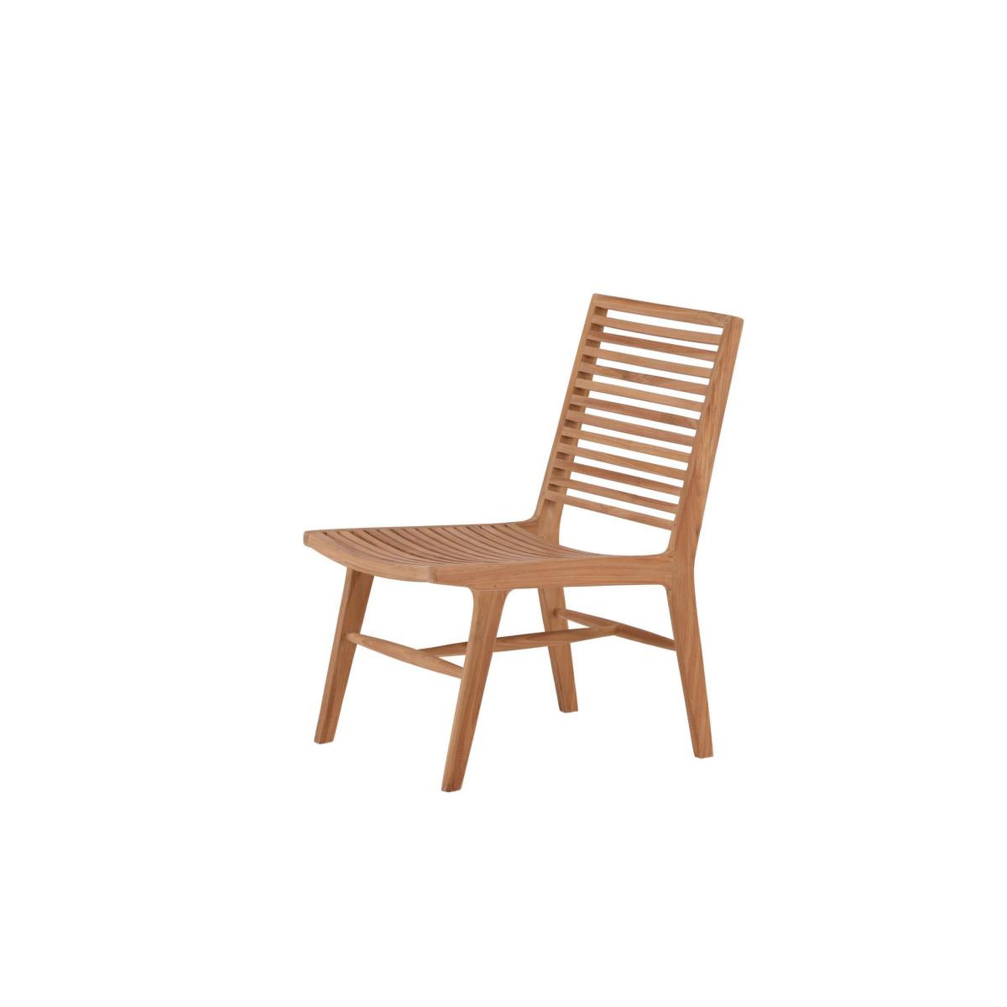 Voir la diapositive 2 : Paris Prix Fauteuil de jardin en teck  ribbon  88cm naturel