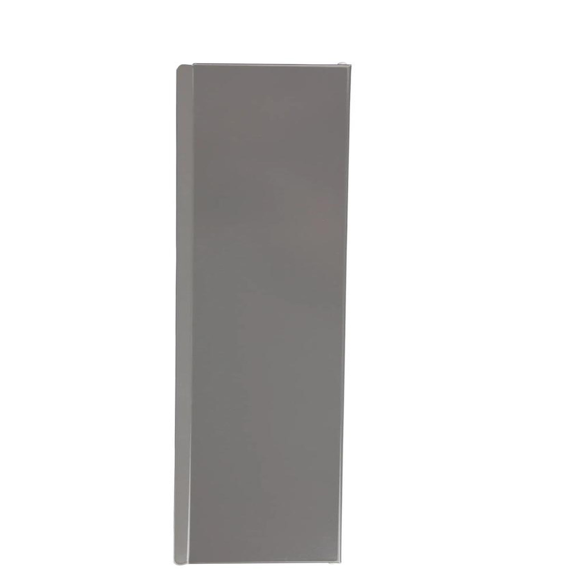 RENZ Entrée de courrier - acier gris - largeur 37 cm