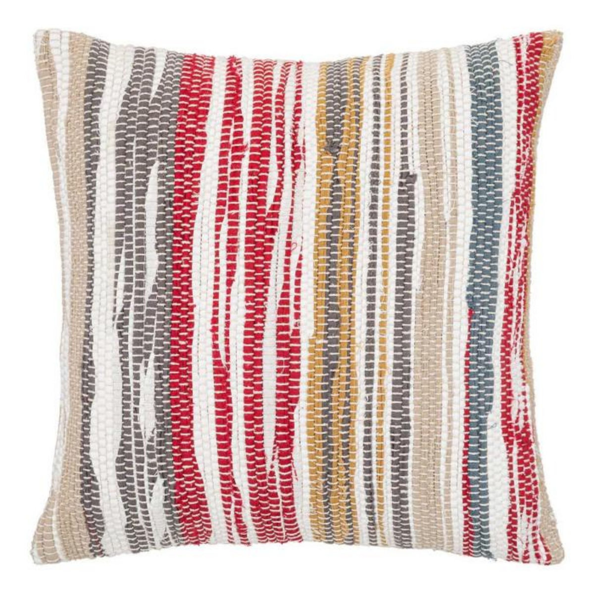 ATMOSPHERA Coussin Déco Imprimé  Chindi  40x40cm Multicolore
