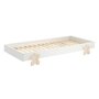 Voir la diapositive 3 : Paris Prix Lit Enfant en Bois  Modulo Puzzle II  90x200cm Blanc