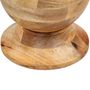 Voir la diapositive 4 : VIDAXL Table d'appoint ronde 43x43x66 cm Bois de manguier massif