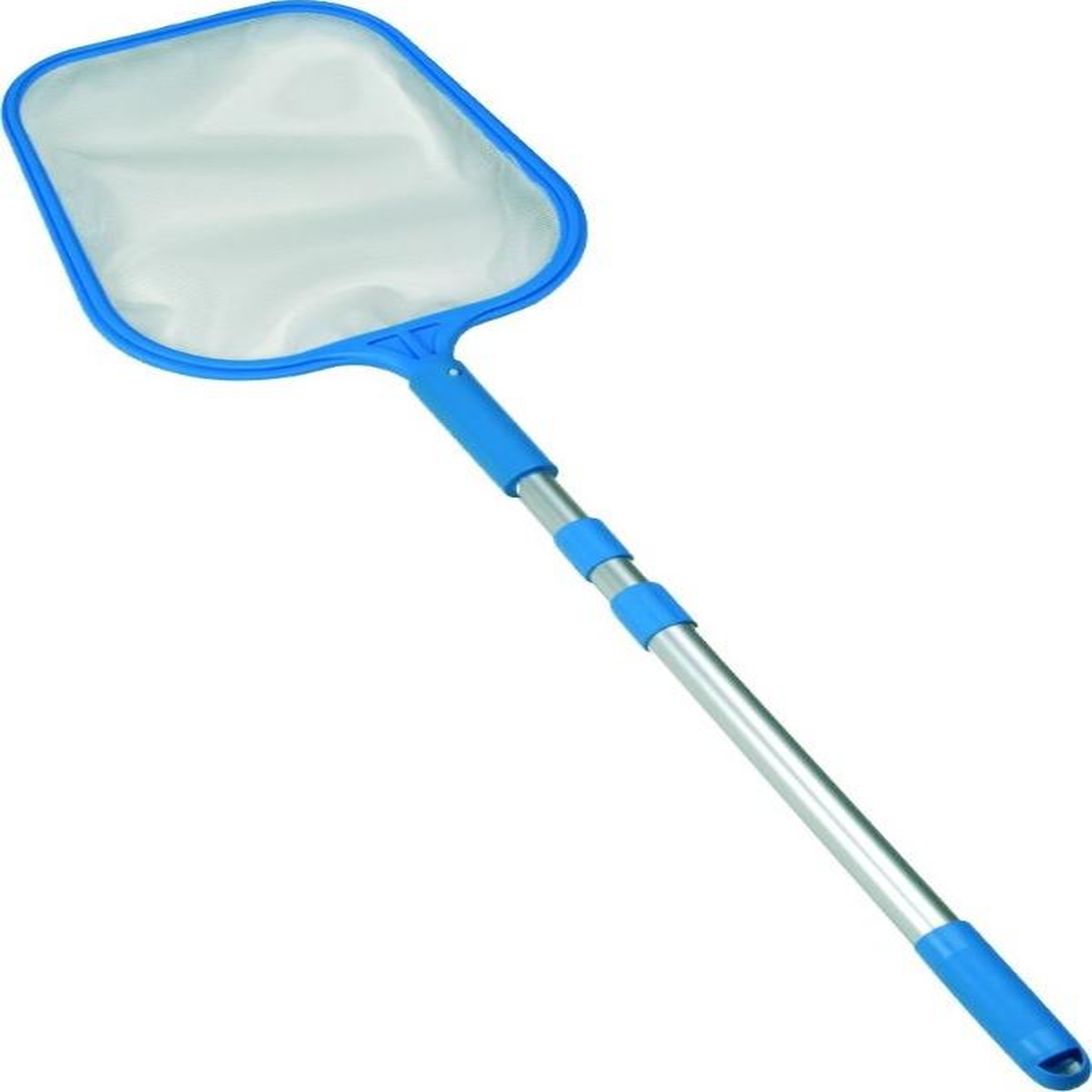 GRE Epuisette de surface + manche alu télescopique 3 x 0,40 m