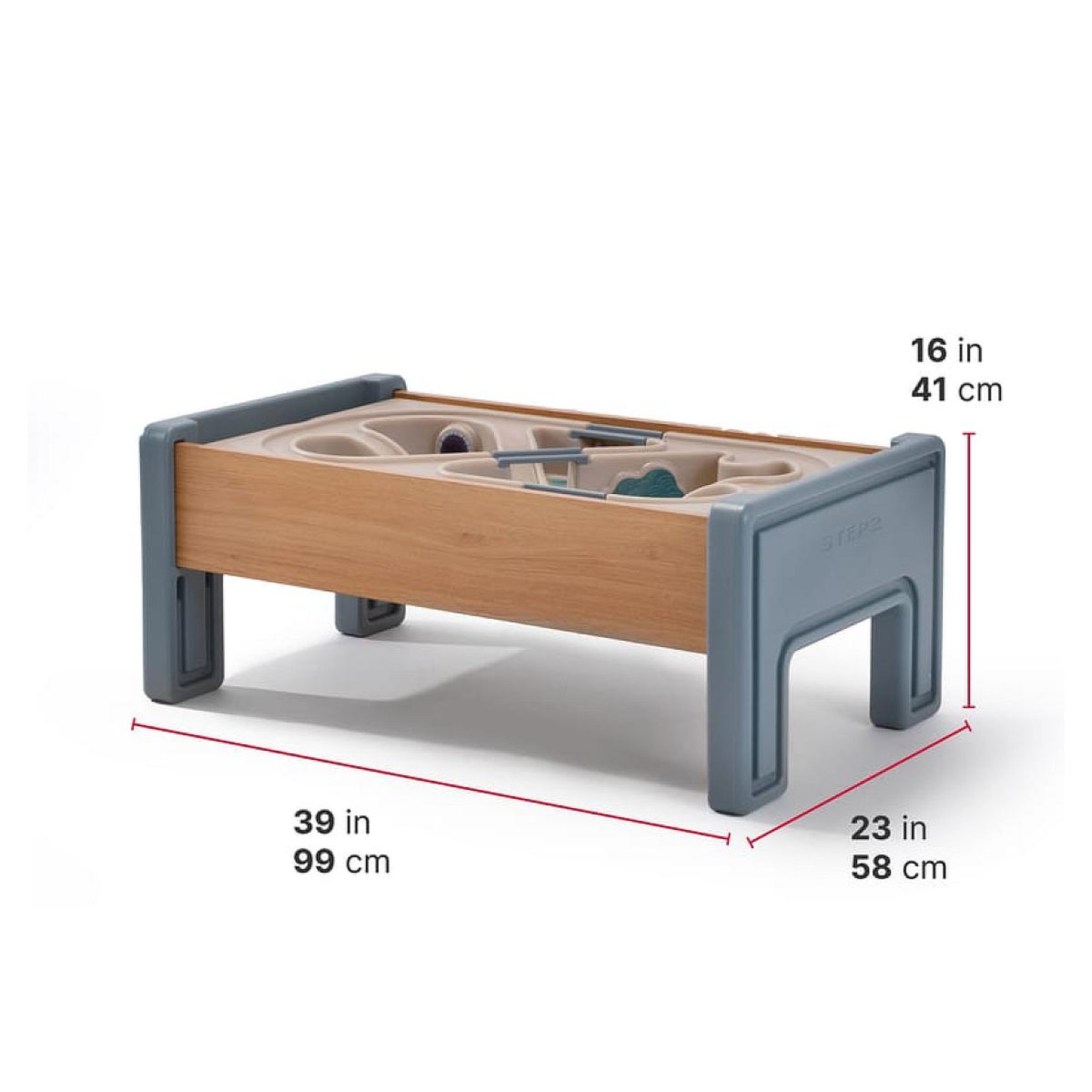 Voir la diapositive 3 : Step 2 Table d'activités - circuit train Harmony tout-en-un