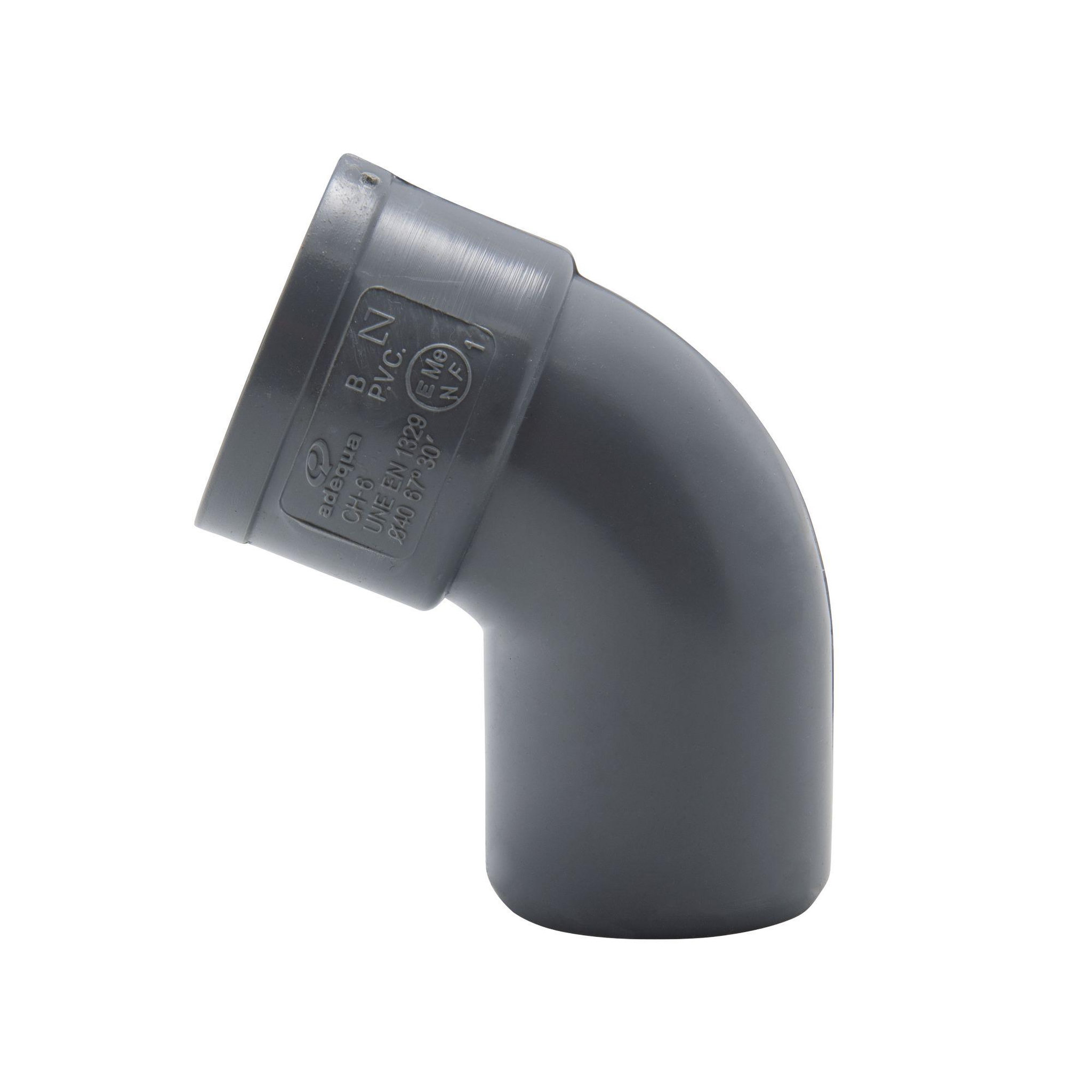 Jardibric Coude mâle-femelle 67° 30° ø40mm sfc