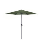 Proloisirs Parasol de jardin droit inclinable Manivelle Ø 300 cm en Aluminium et acier - kaki