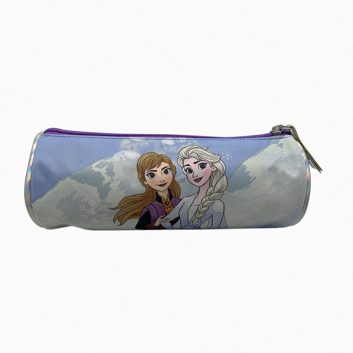 DISNEY Trousse ronde bleue et blanche Reine des Neiges