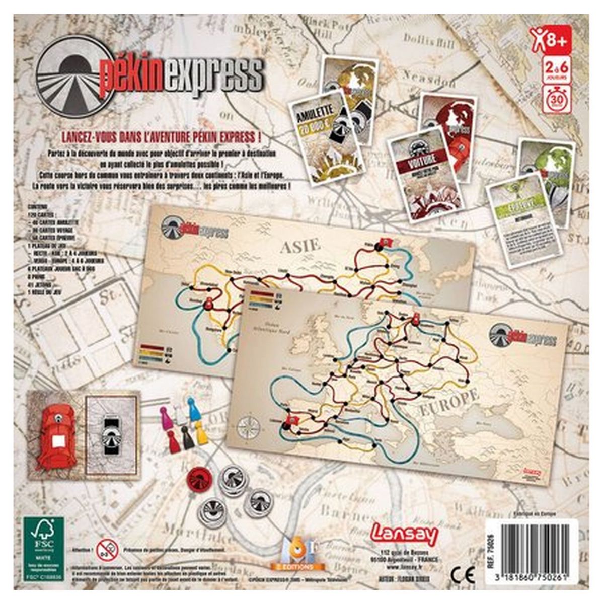 LANSAY Jeu Pekin Express