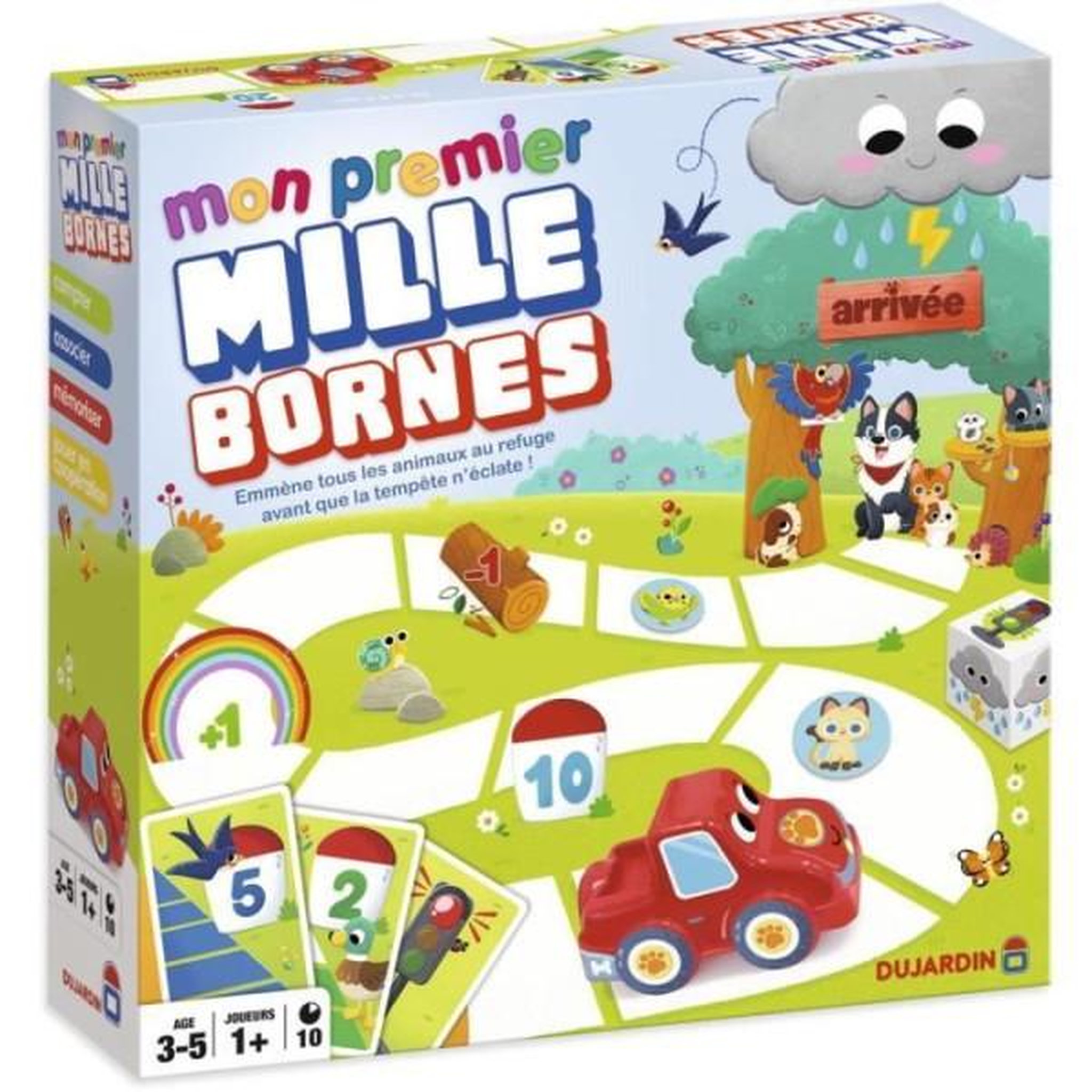 Dujardin Mon premier Mille Bornes - Jeu de société - DUJARDIN - Des 3 ans