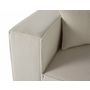 Voir la diapositive 4 : LISA DESIGN Arty - module d'assise gauche - en velours côtelé