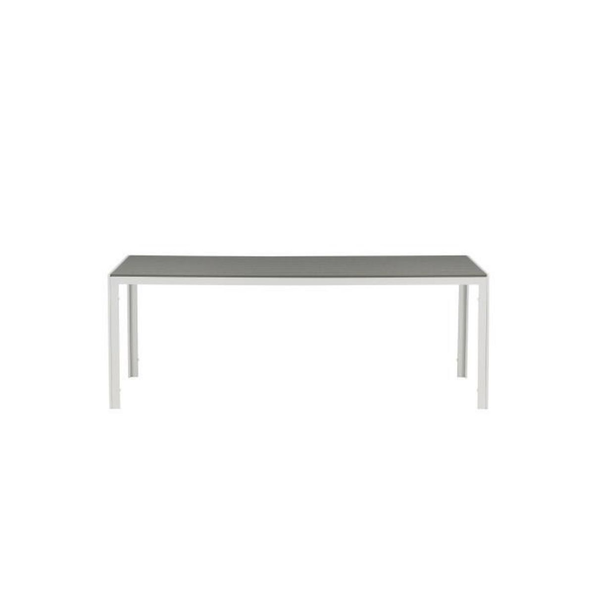 Paris Prix Table de Jardin  Break  205cm Gris