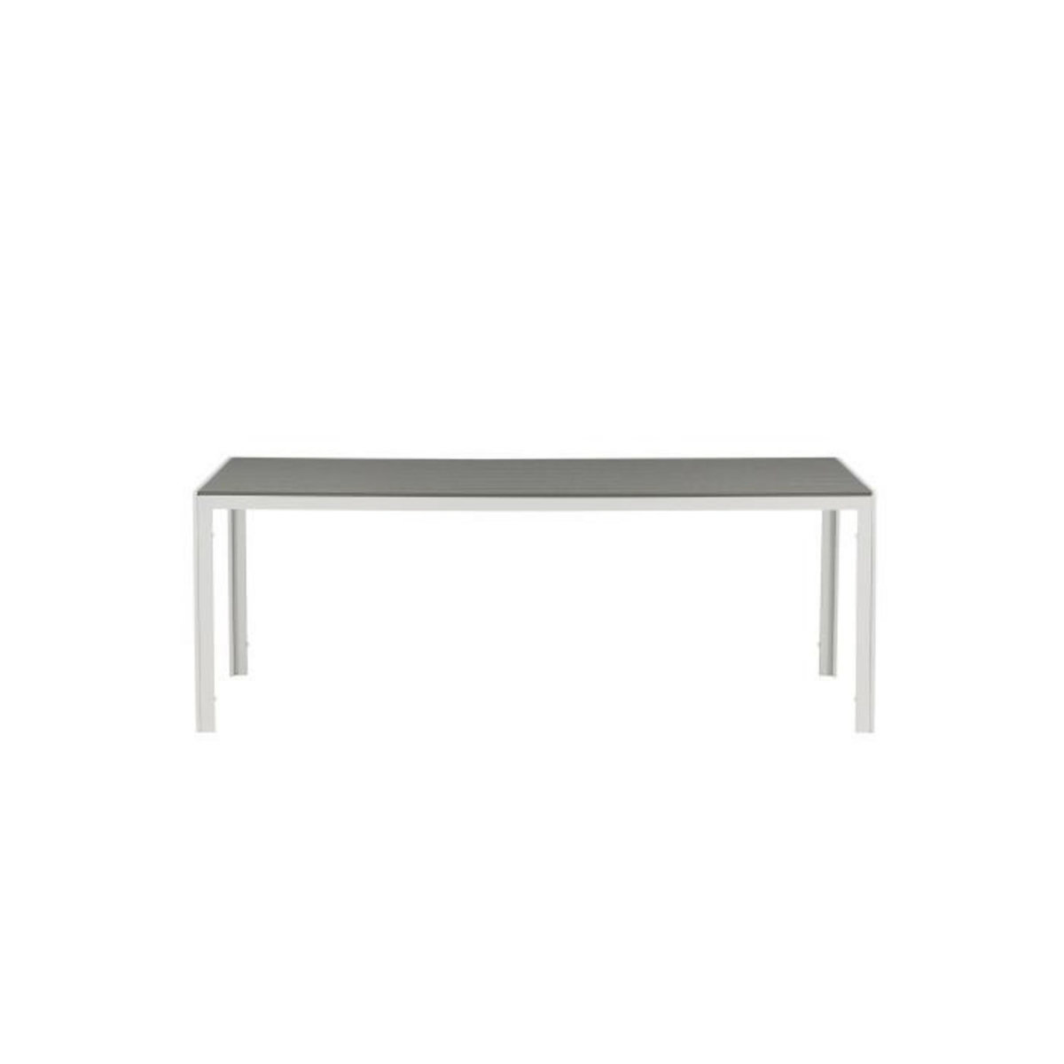 Paris Prix Table de Jardin  Break  205cm Gris