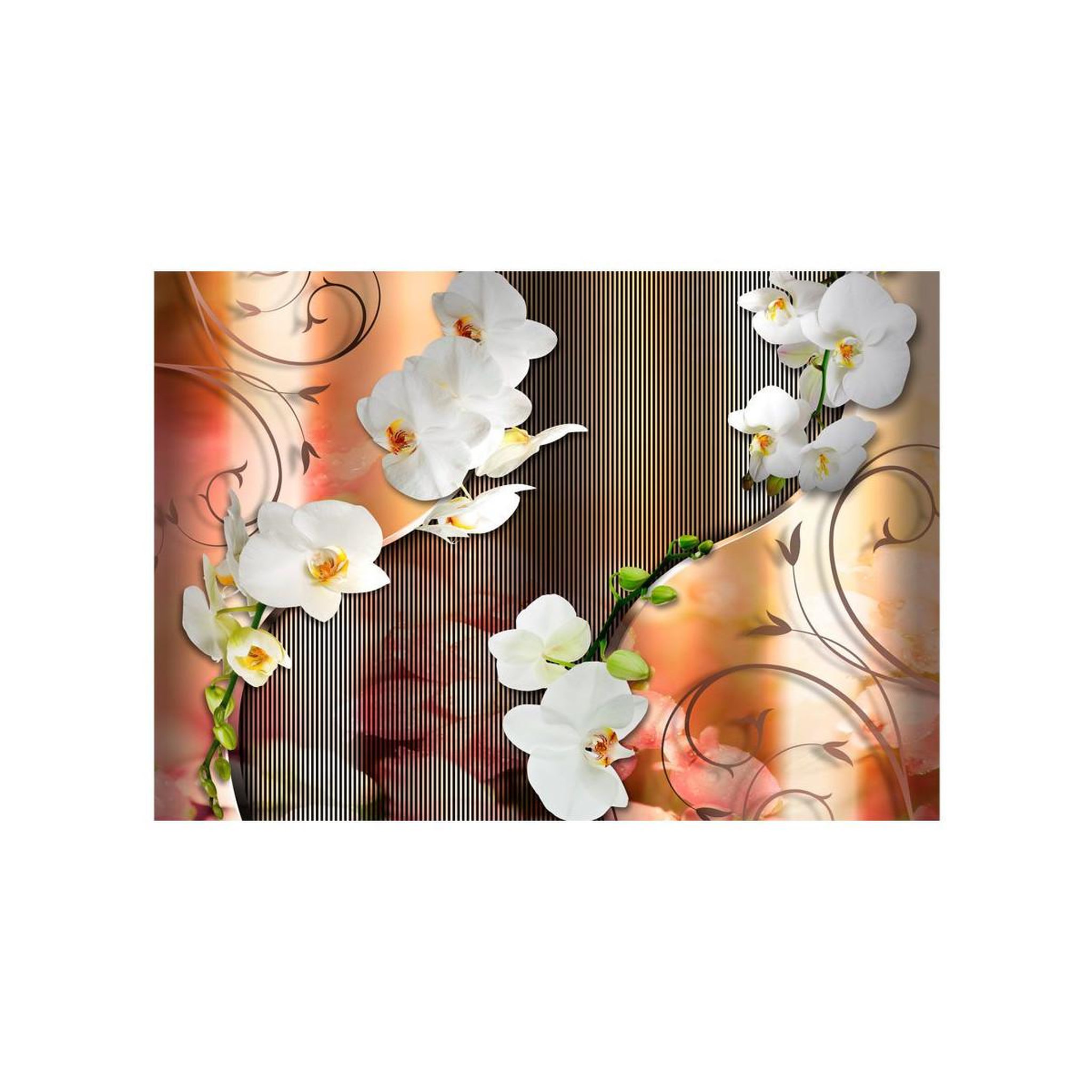 Voir la diapositive 2 : Paris Prix Papier peint  orchid