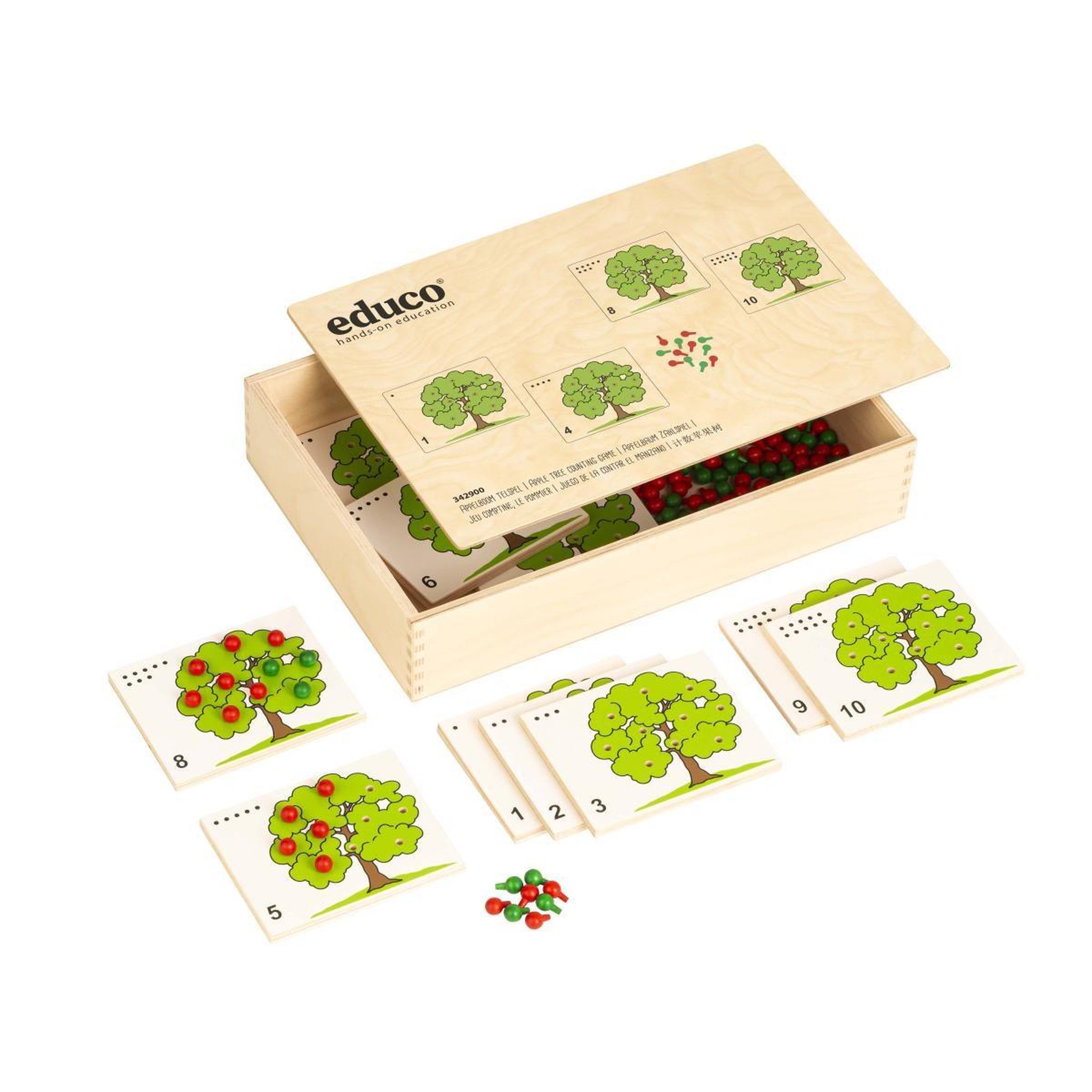 EDUCO Jeu de comptage - pommier