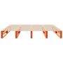 Voir la diapositive 4 : VIDAXL Cadre de lit sans matelas cire marron 180x200cm bois pin massif