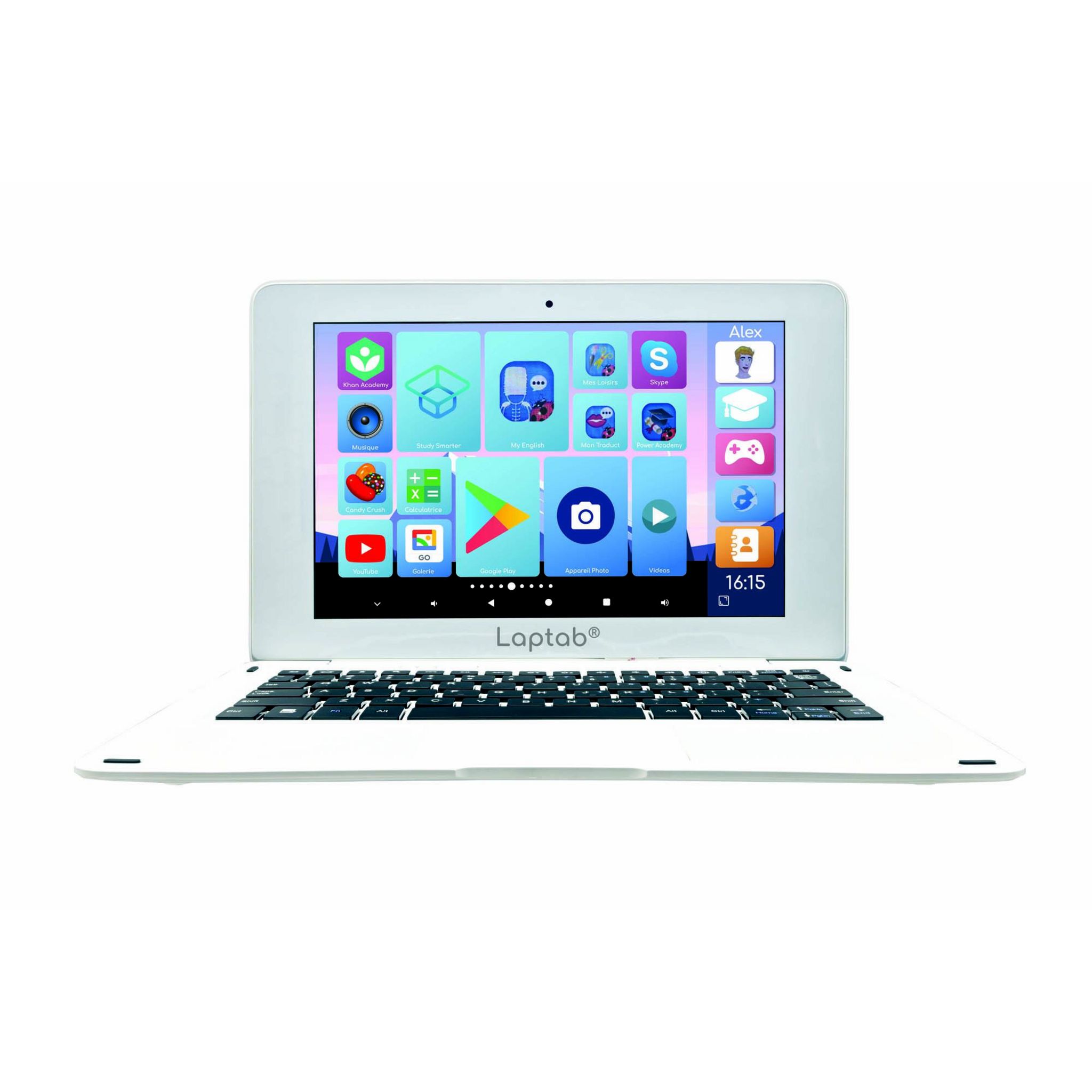 Lexibook LAPTAB® 10 Ordinateur portable sous Android avec écran