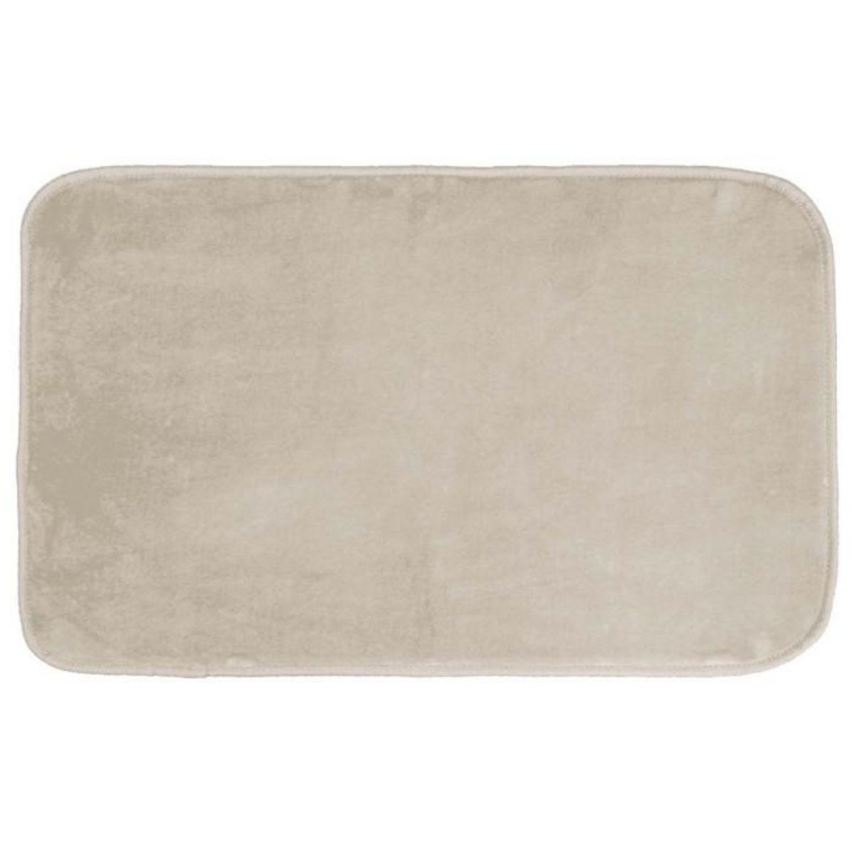Paris Prix Tapis de Bain Microfibre  Vitamine II  45x75cm Taupe