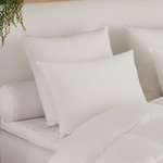 DODO Oreiller Micro Green Toucher Duvet MOELLEUX. Coloris disponibles : Blanc